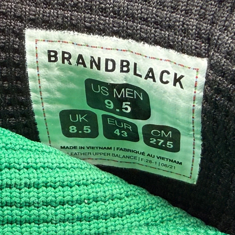Brandblack Los Angeles 2125 Sneakers Men's 9.5 Multicolor Leather Retro Athletic